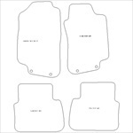 Saab 9-5 1st gen Car Mats